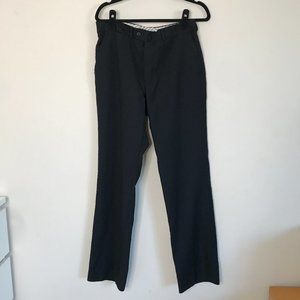 ZARA Pinstripe Dress Pants - Navy